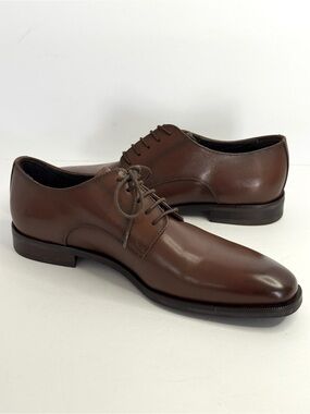 To Boot New York Plain Toe Derby Men Formal Shoes Size 9.5